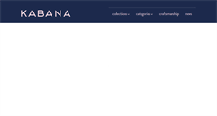 Desktop Screenshot of kabana.com
